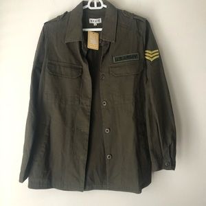 Navie Army-Inspired Jacket